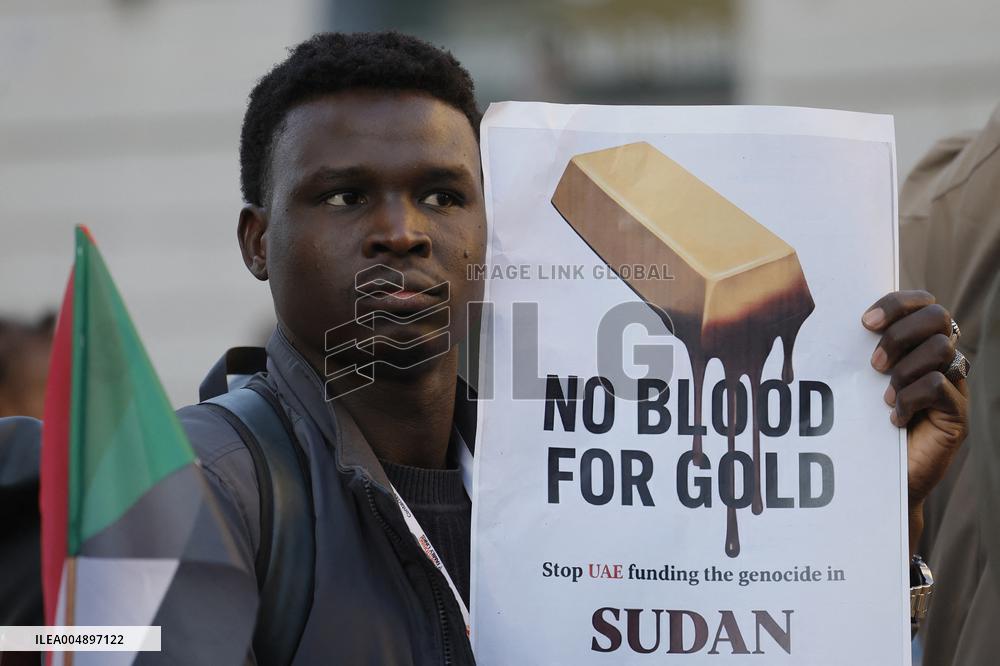 Demonstration in Solidarity with The Sudanese People - Rome