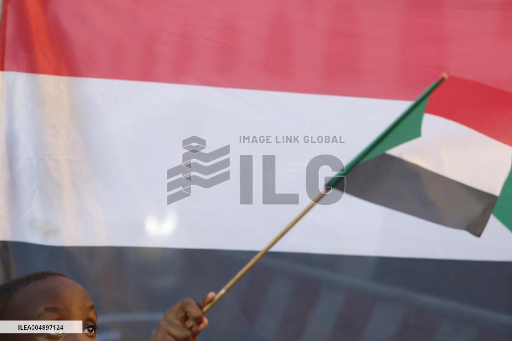 Demonstration in Solidarity with The Sudanese People - Rome