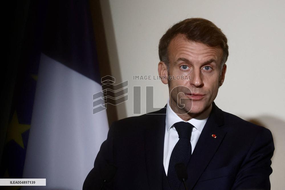 President Macron Speech at Air Base 101 - Toulouse