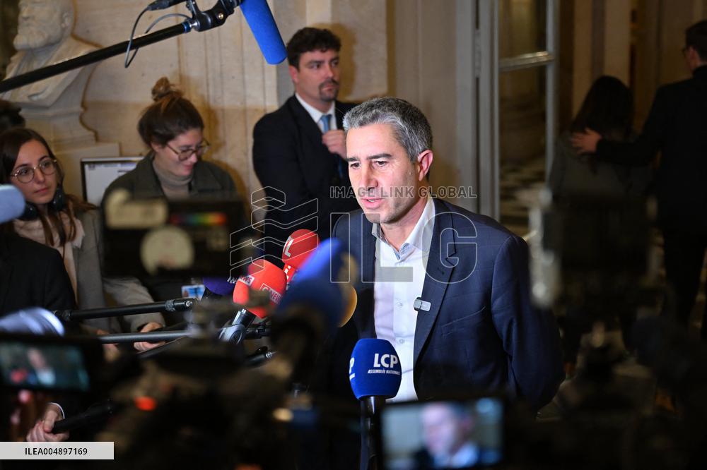 Suspension of Pension Reform at The National Assembly - Paris
