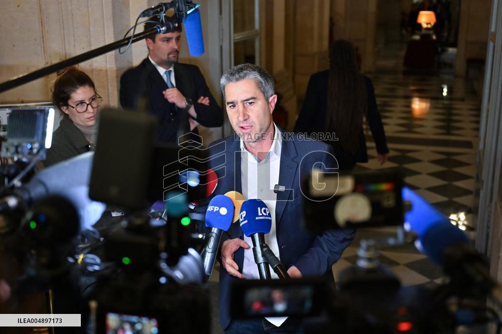 Suspension of Pension Reform at The National Assembly - Paris