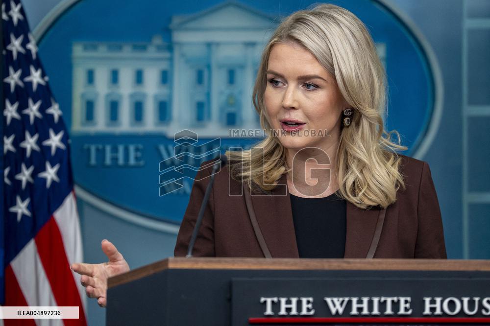 White House Press Secretary Leavitt Holds Press Briefing in Washington, DC