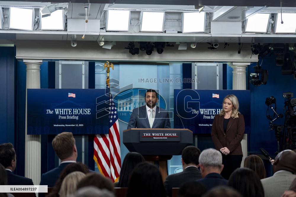White House Press Secretary Leavitt Holds Press Briefing in Washington, DC