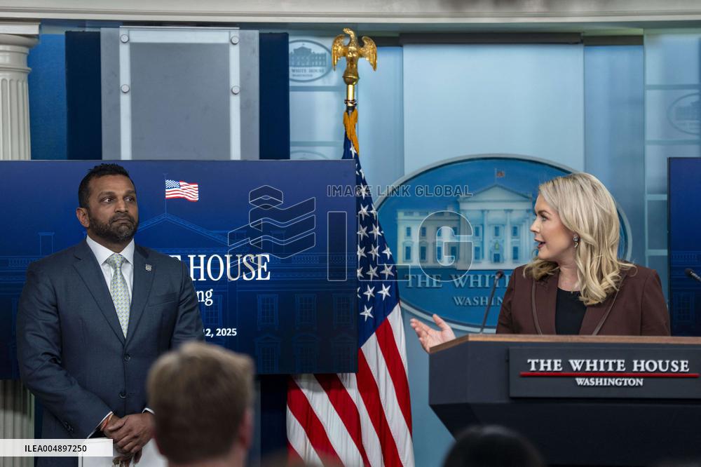 White House Press Secretary Leavitt Holds Press Briefing in Washington, DC