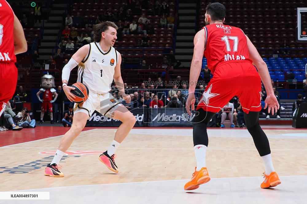 BASKET - Euroleague - Olimpia Milano vs ASVEL Lione-Villeurbanne