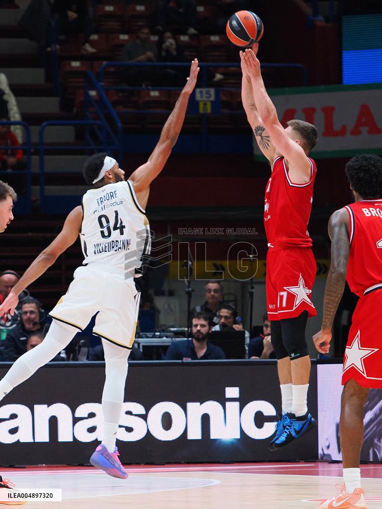 BASKET - Euroleague - Olimpia Milano vs ASVEL Lione-Villeurbanne