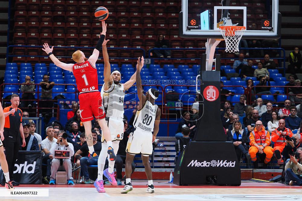 BASKET - Euroleague - Olimpia Milano vs ASVEL Lione-Villeurbanne