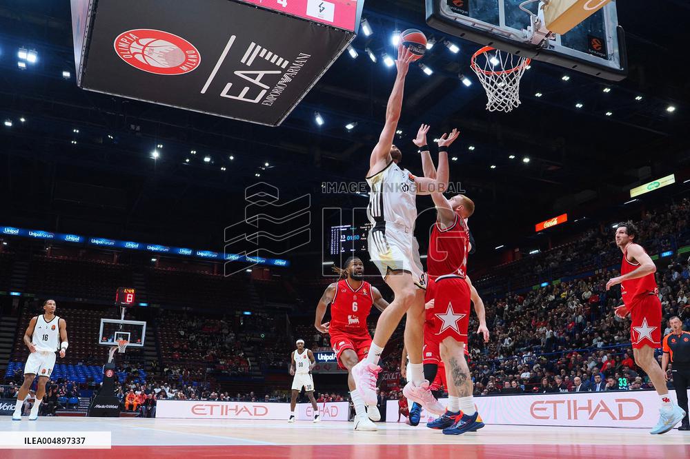 BASKET - Euroleague - Olimpia Milano vs ASVEL Lione-Villeurbanne