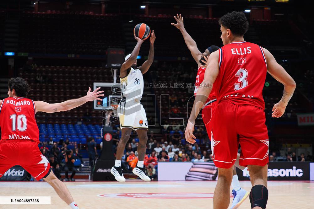 BASKET - Euroleague - Olimpia Milano vs ASVEL Lione-Villeurbanne