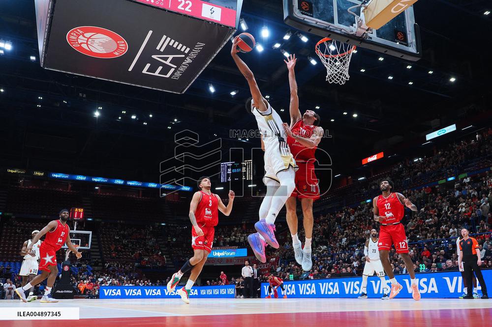 BASKET - Euroleague - Olimpia Milano vs ASVEL Lione-Villeurbanne