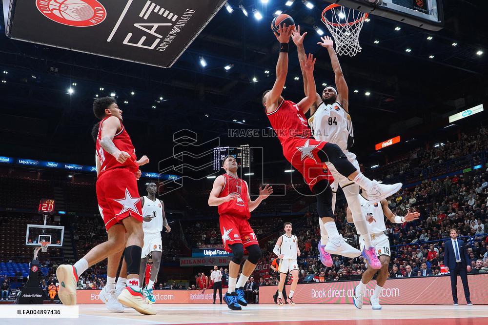 BASKET - Euroleague - Olimpia Milano vs ASVEL Lione-Villeurbanne