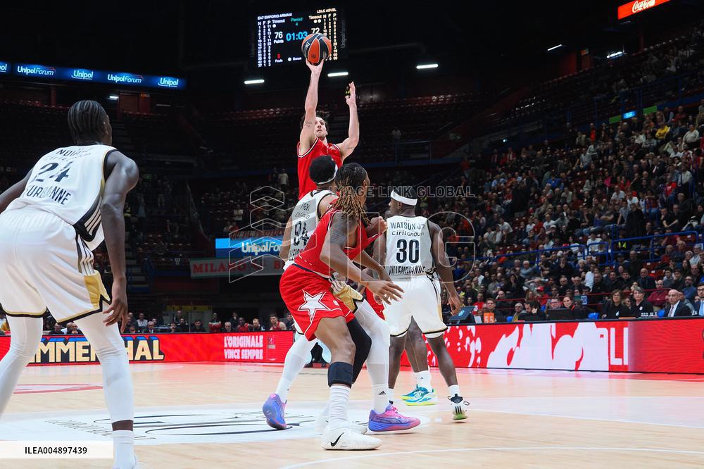 BASKET - Euroleague - Olimpia Milano vs ASVEL Lione-Villeurbanne