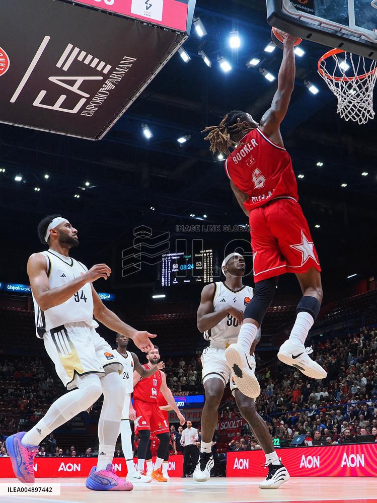 BASKET - Euroleague - Olimpia Milano vs ASVEL Lione-Villeurbanne