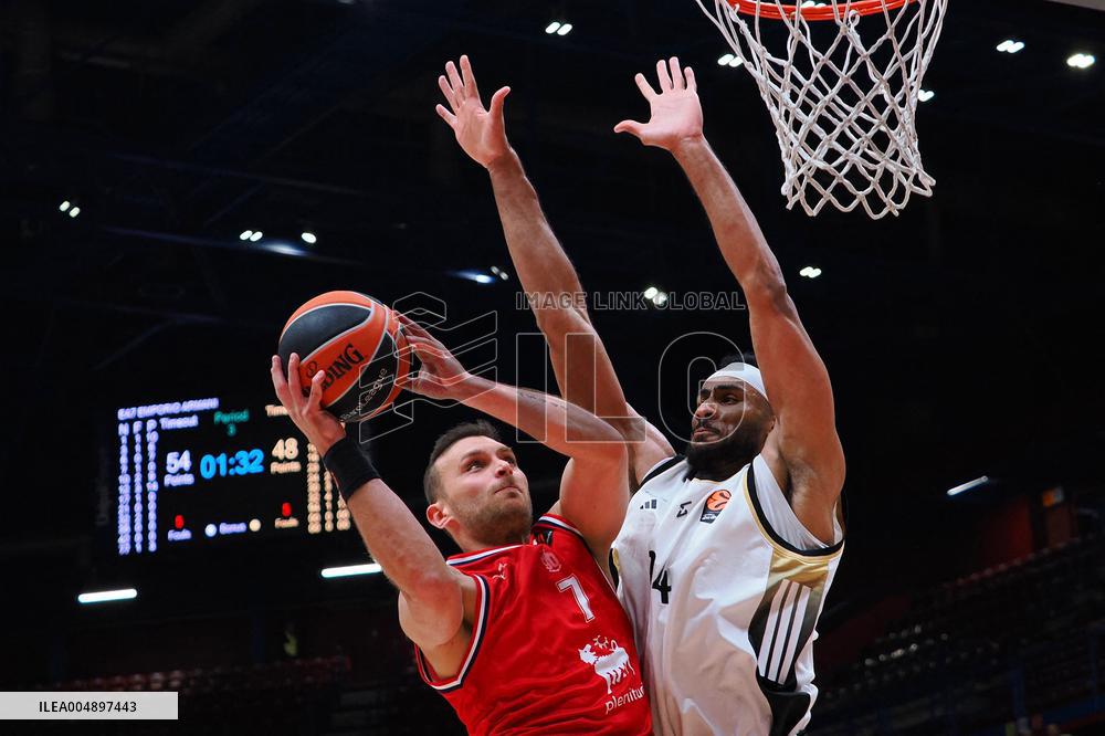 BASKET - Euroleague - Olimpia Milano vs ASVEL Lione-Villeurbanne