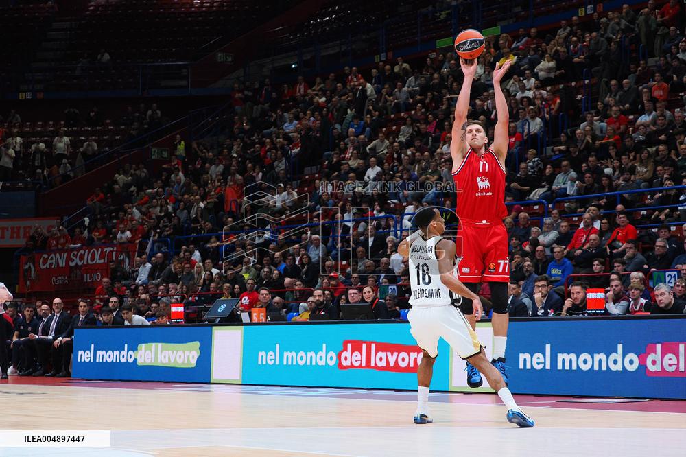 BASKET - Euroleague - Olimpia Milano vs ASVEL Lione-Villeurbanne