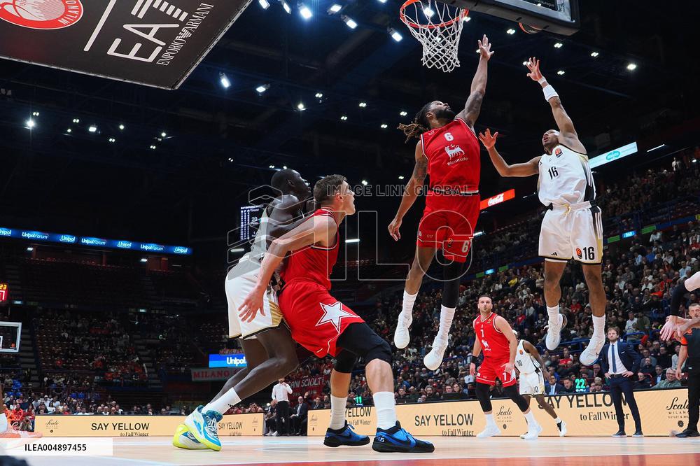 BASKET - Euroleague - Olimpia Milano vs ASVEL Lione-Villeurbanne