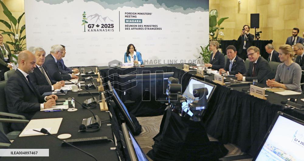 G-7 foreign ministers' meeting in Canada