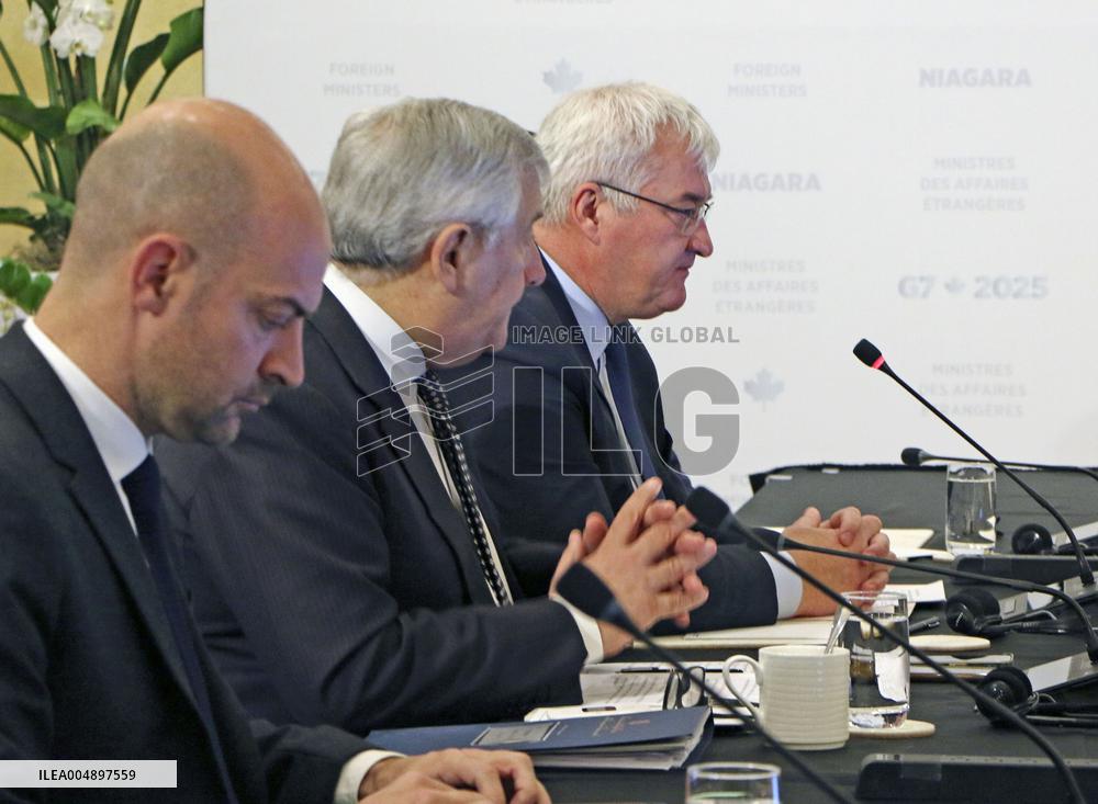 G-7 foreign ministers' meeting in Canada