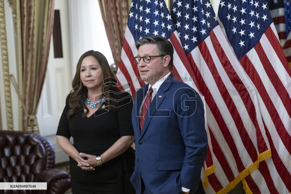 Swearing in of Adelita Grijalva of Arizona