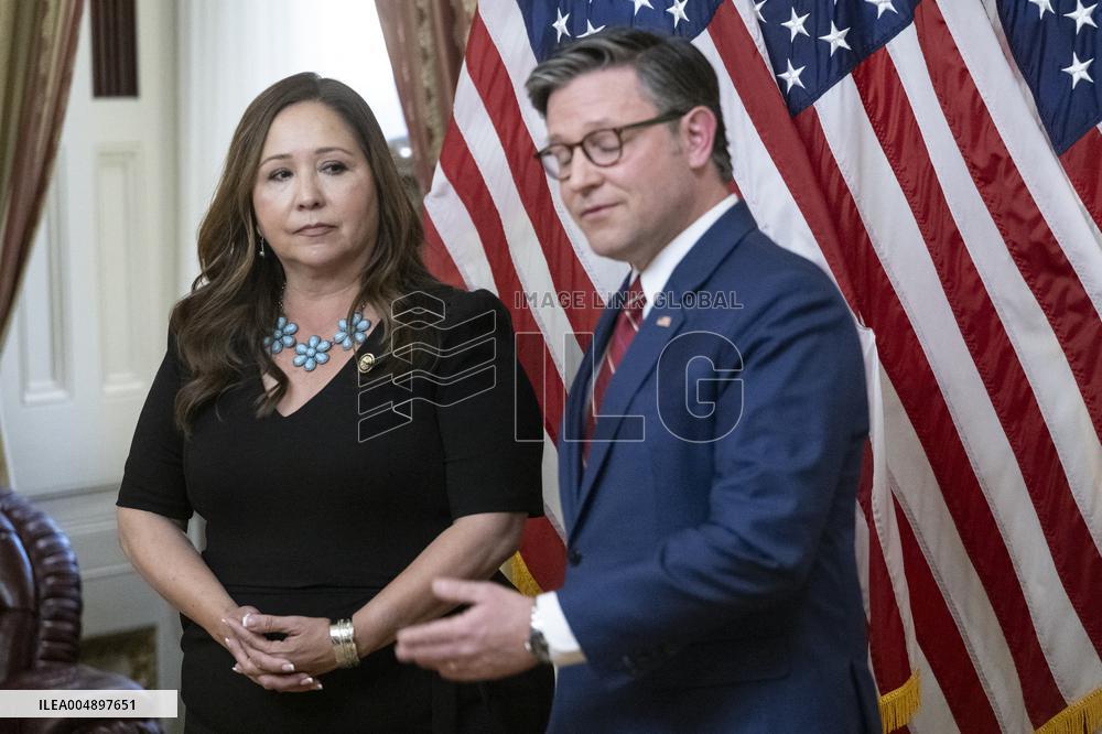 Swearing in of Adelita Grijalva of Arizona
