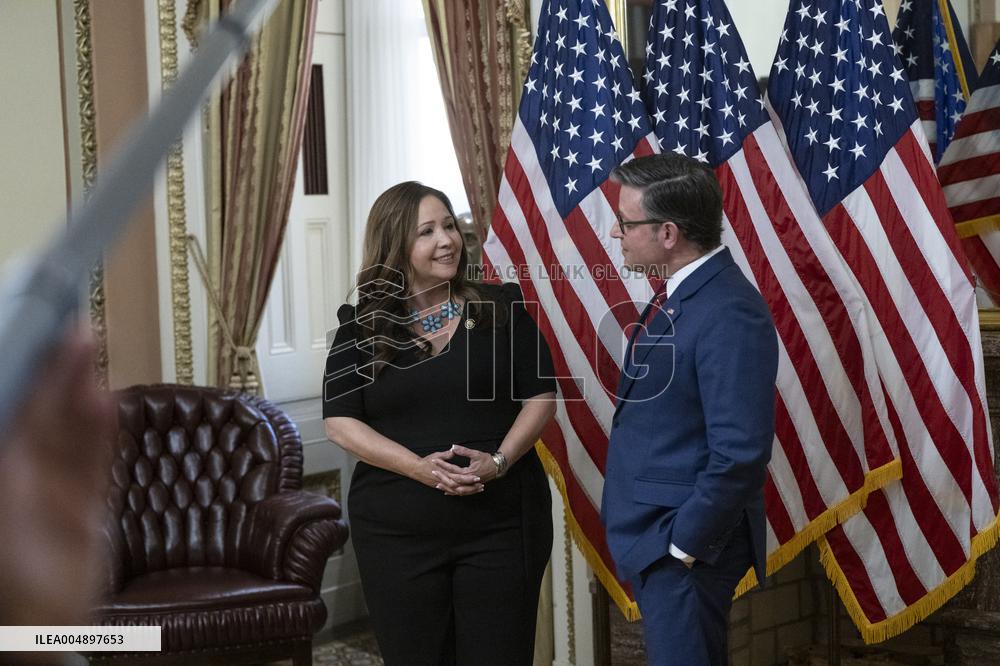 Swearing in of Adelita Grijalva of Arizona