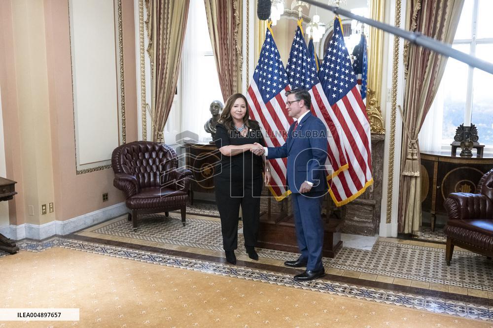 Swearing in of Adelita Grijalva of Arizona