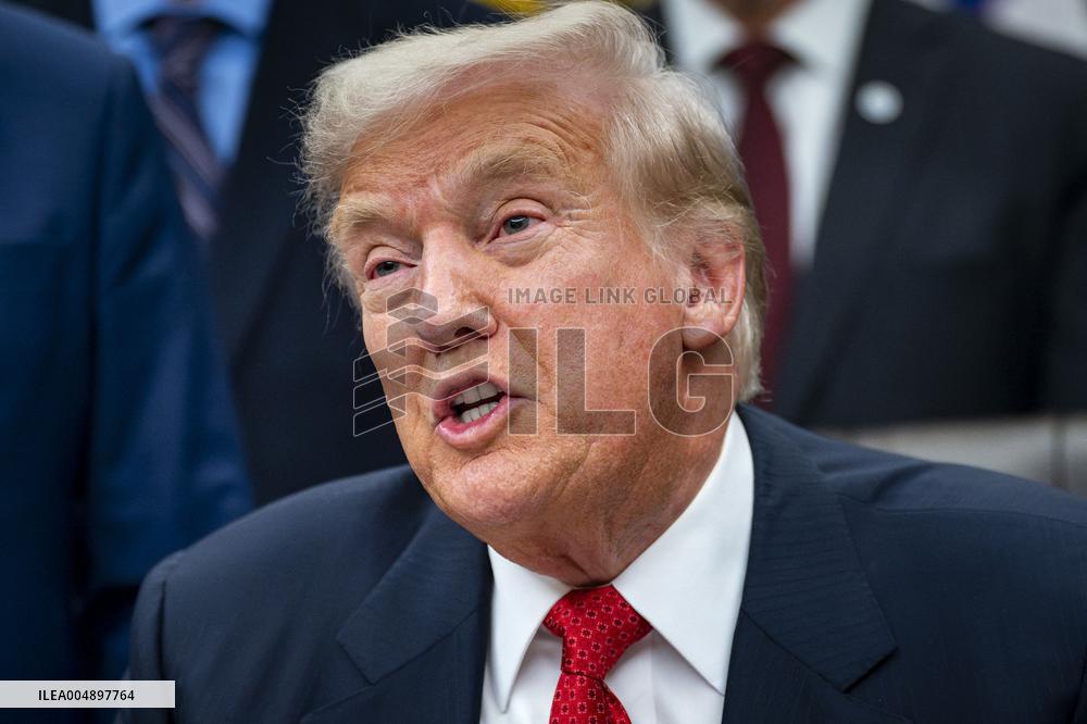 President Trump Signs Funding Bill To Reopen The Federal Government