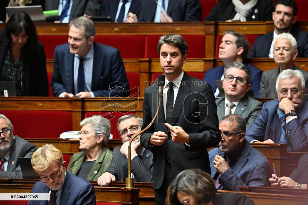 Suspension Of Pension Reform At The National Assembly - Paris
