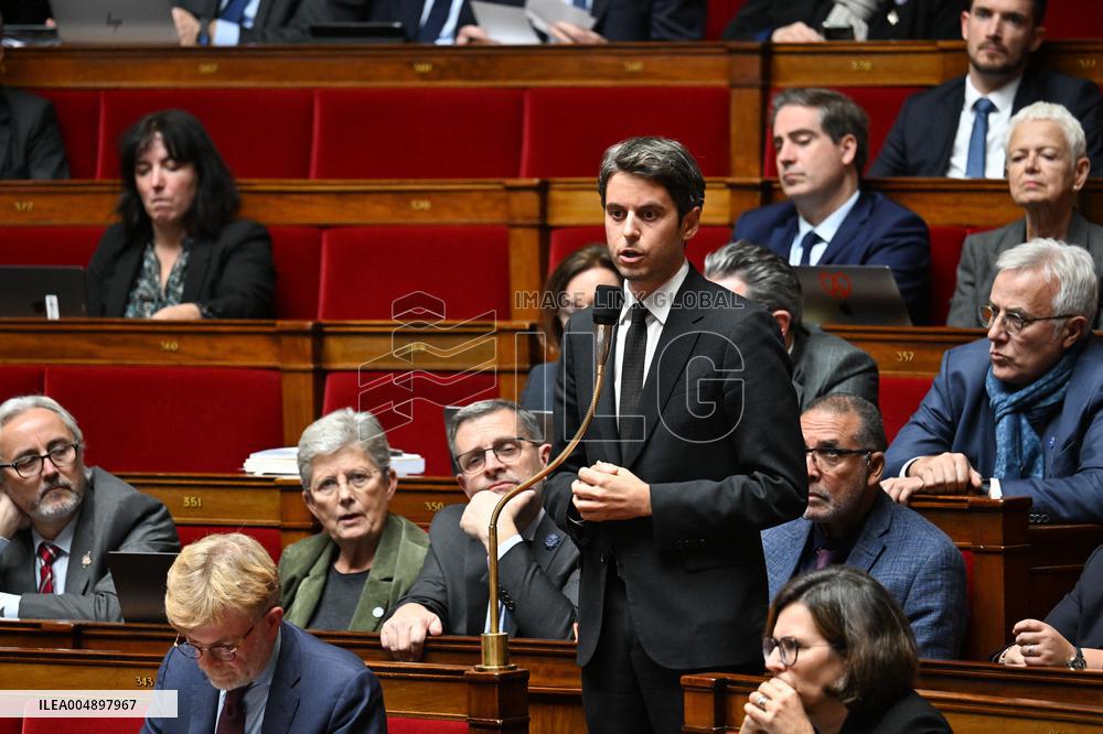 Suspension Of Pension Reform At The National Assembly - Paris