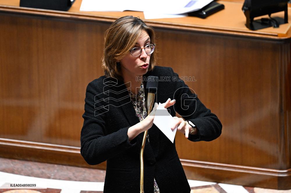 Suspension Of Pension Reform At The National Assembly - Paris
