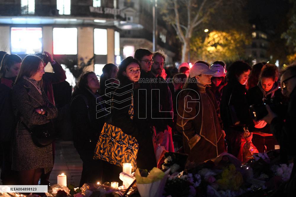 Anne Hidalgo At 2015 Attacks Commemoration - Paris