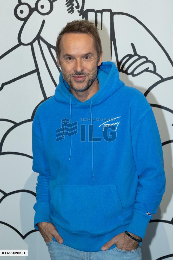 Exclusive - Philippe Geluck Exhibition Opens - Paris