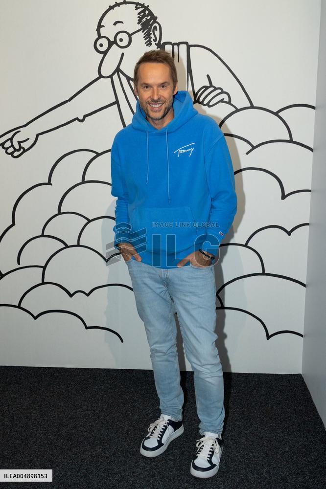 Exclusive - Philippe Geluck Exhibition Opens - Paris