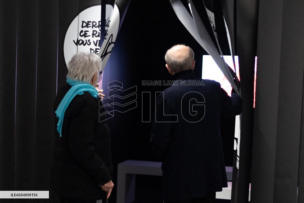 Exclusive - Philippe Geluck Exhibition Opens - Paris