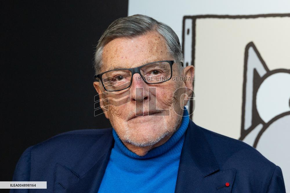 Exclusive - Philippe Geluck Exhibition Opens - Paris