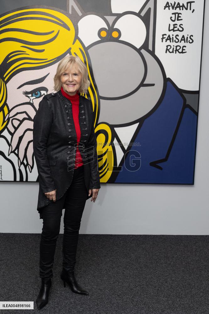 Exclusive - Philippe Geluck Exhibition Opens - Paris