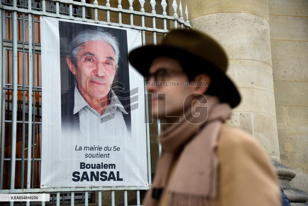 Illustration - Boualem Sansal Pardoned by Algerian President - Paris