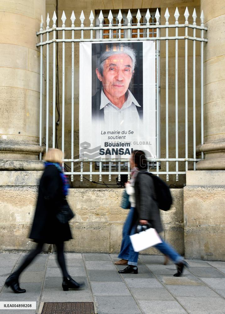Illustration - Boualem Sansal Pardoned by Algerian President - Paris