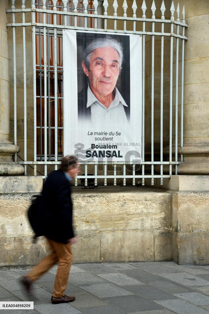 Illustration - Boualem Sansal Pardoned by Algerian President - Paris