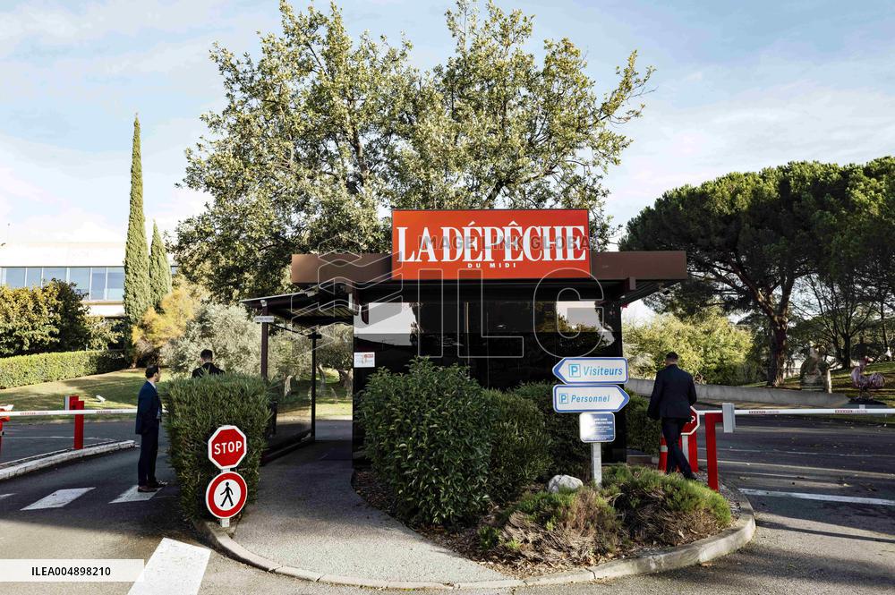 Farmers Mobilize Against Macron In Toulouse - France