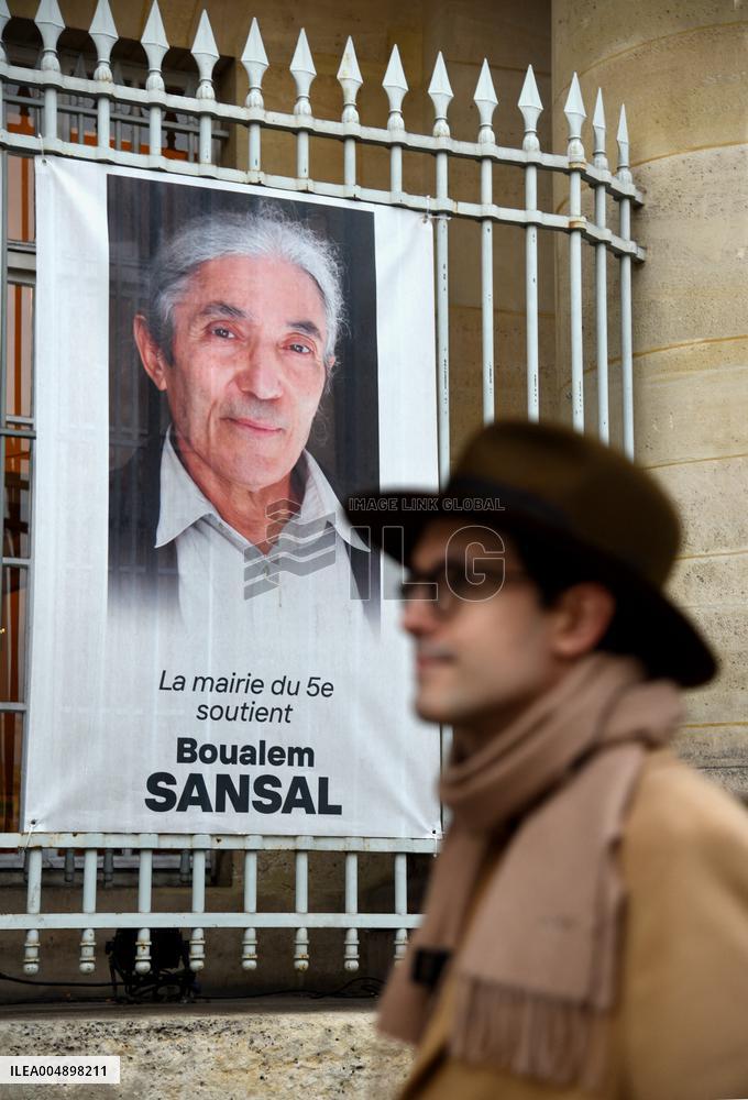 Illustration - Boualem Sansal Pardoned by Algerian President - Paris