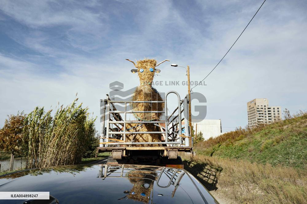 Farmers Mobilize Against Macron In Toulouse - France