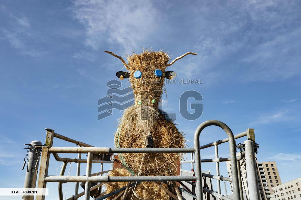 Farmers Mobilize Against Macron In Toulouse - France