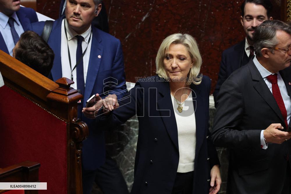 Budget Debate on Pension Reform Suspension - Paris
