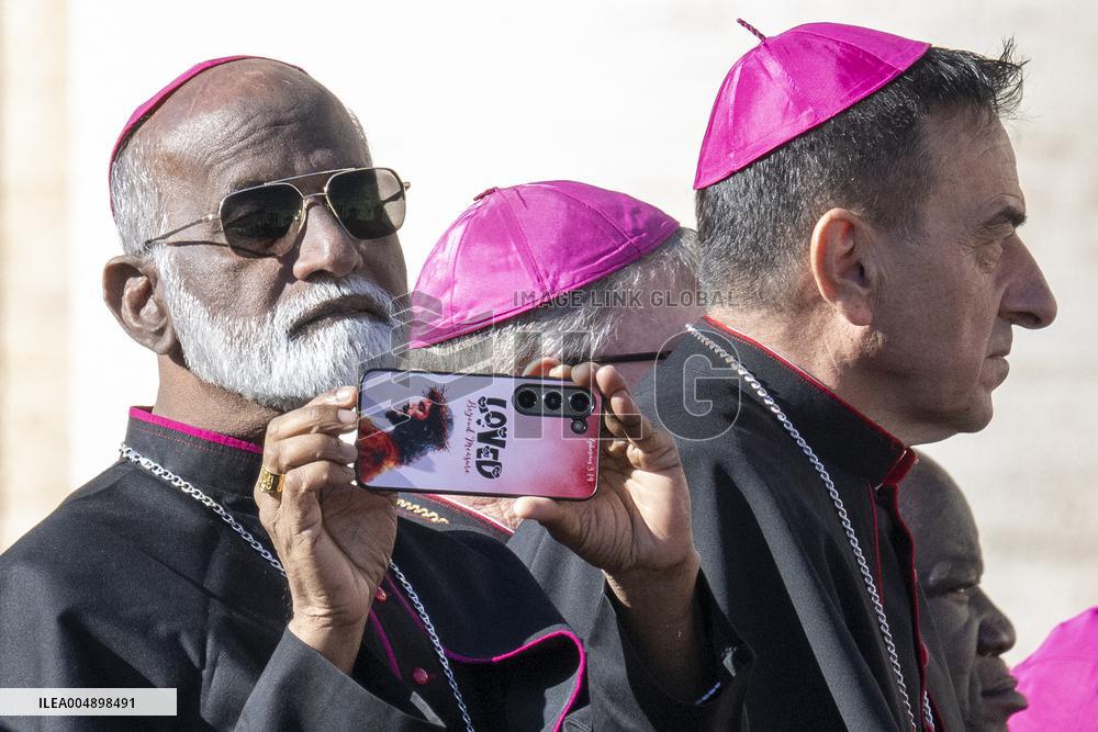 Pope s Weekly General audience in St Peters Square
