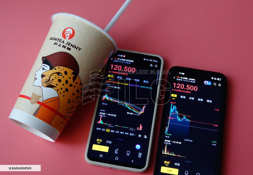 AUNTEA JENNY Stock Price Increase