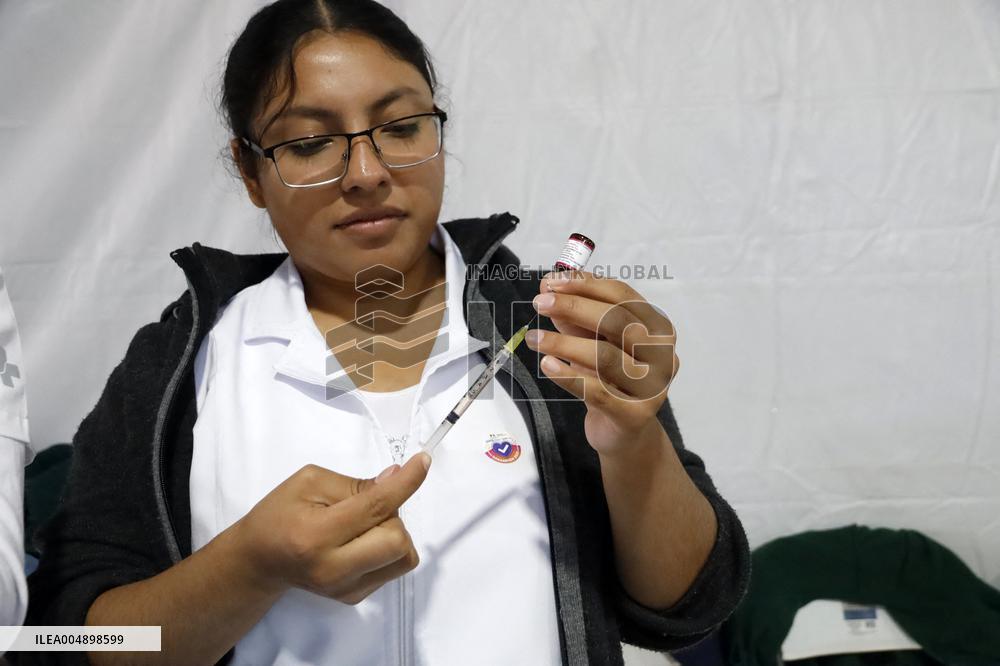 Vaccination Program Against Covid-19 and Influenza - Mexico City