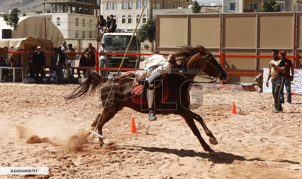 Tent Pegging Competition - Yemen