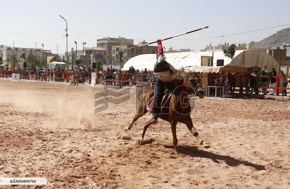 Tent Pegging Competition - Yemen