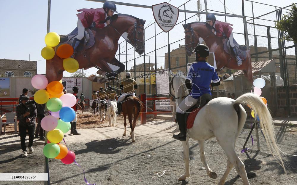 Tent Pegging Competition - Yemen